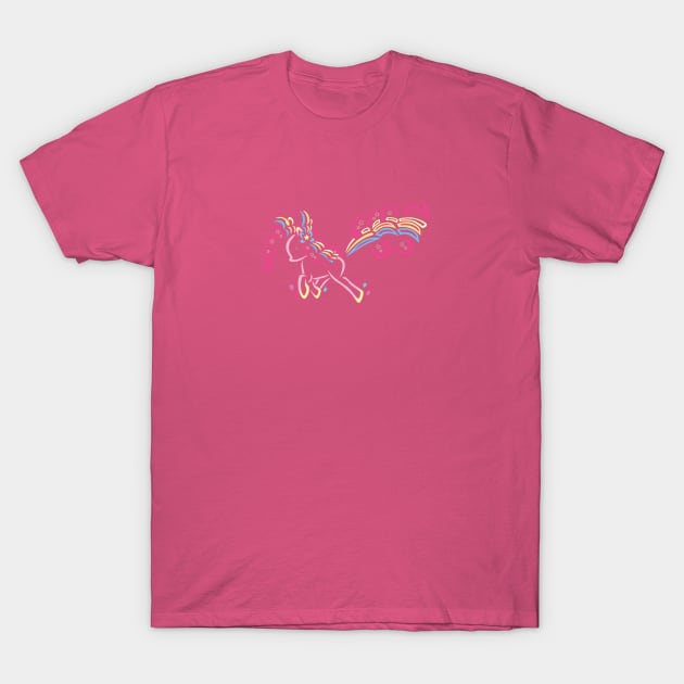 Tribal Pony - Rainbow Power Pinkie Pie T-Shirt by Alaina Williams